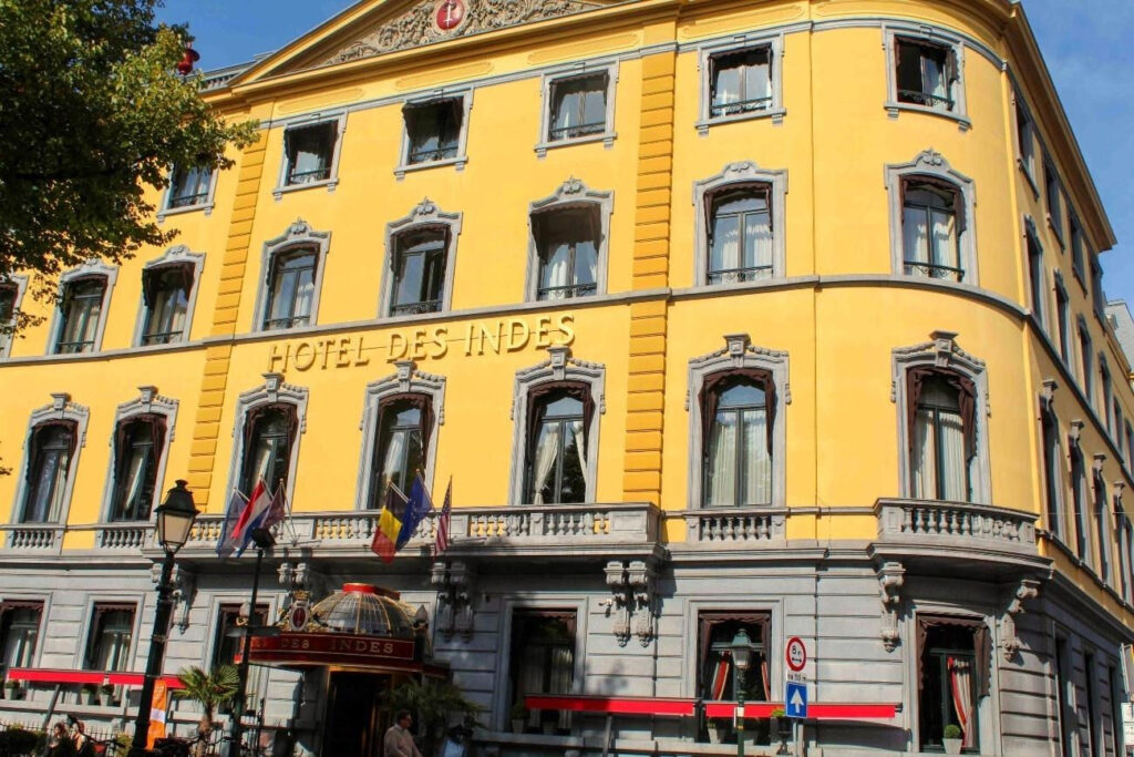 Foto do Hotel des Indes 5 estrelas no centro de Den Haag